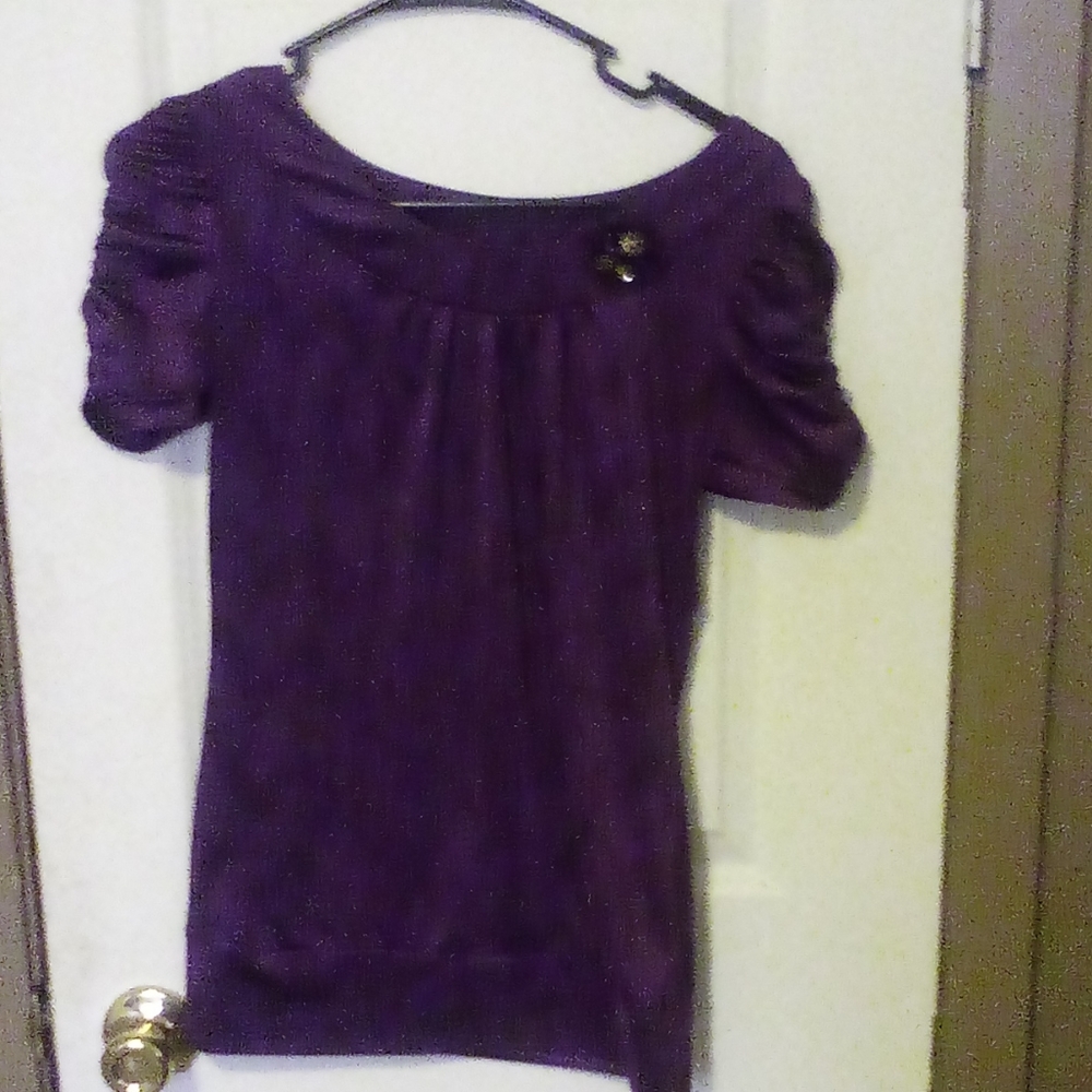 Satin blend blouse